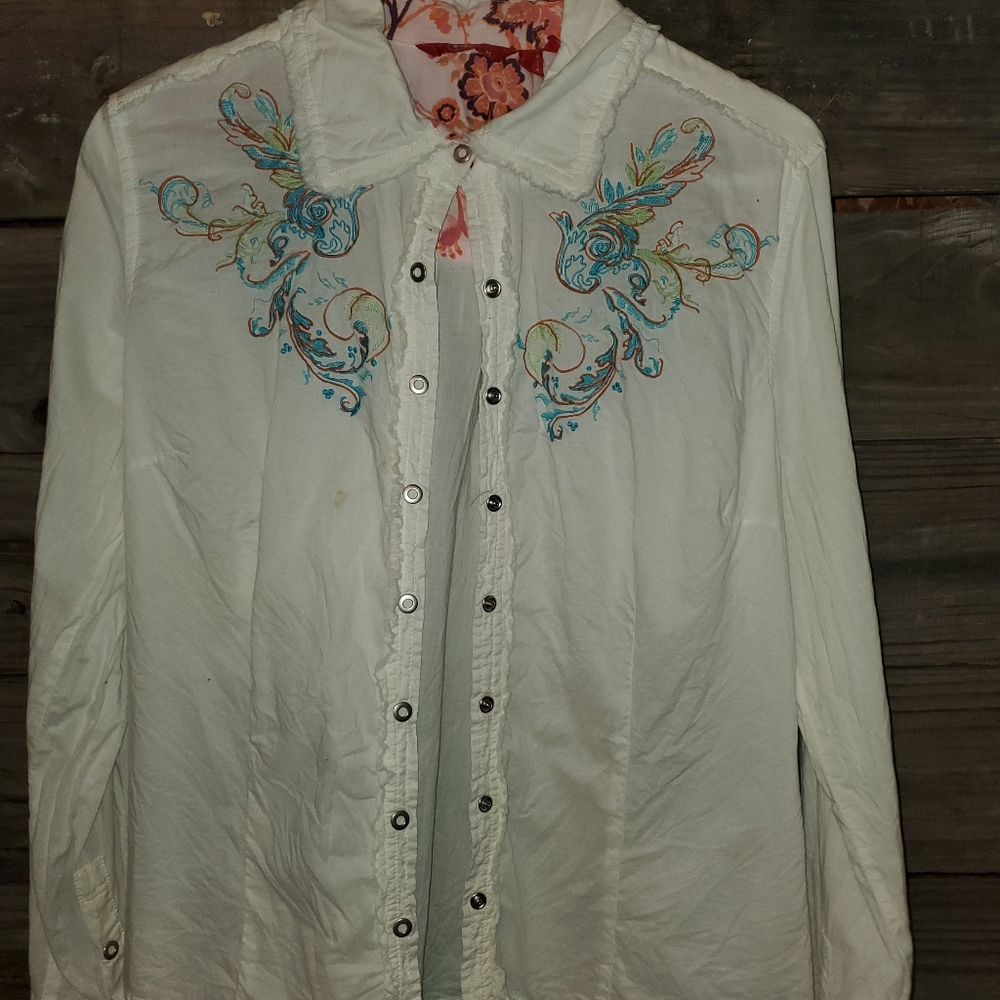 edc by espirit long sleeved women's shirt